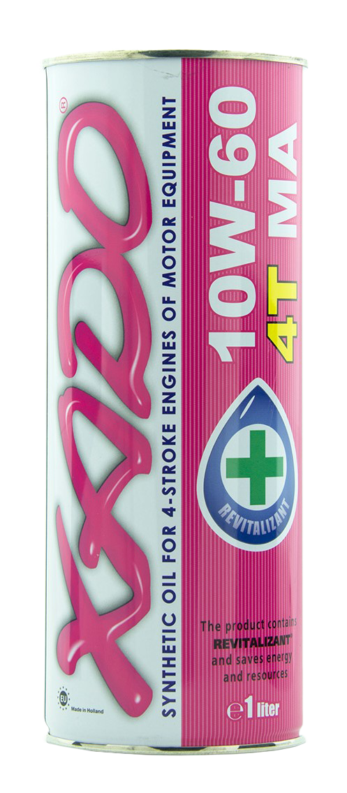 Моторное масло Xado Atomic Oil 4T MA 10W-60, 1л